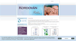 Desktop Screenshot of kordovan-patika.hu